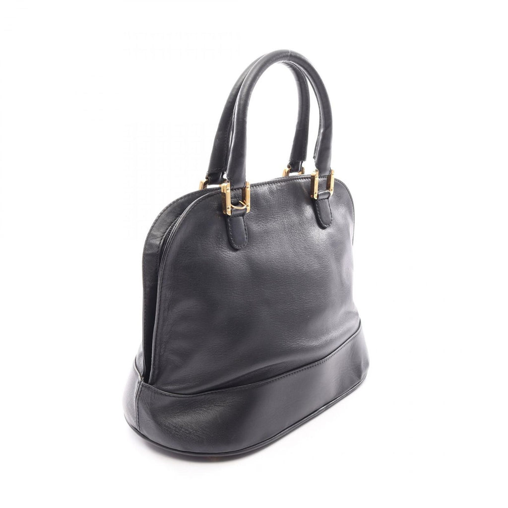 Loewe Handbag Anagram 2-Way Black Leather Hand — view 2