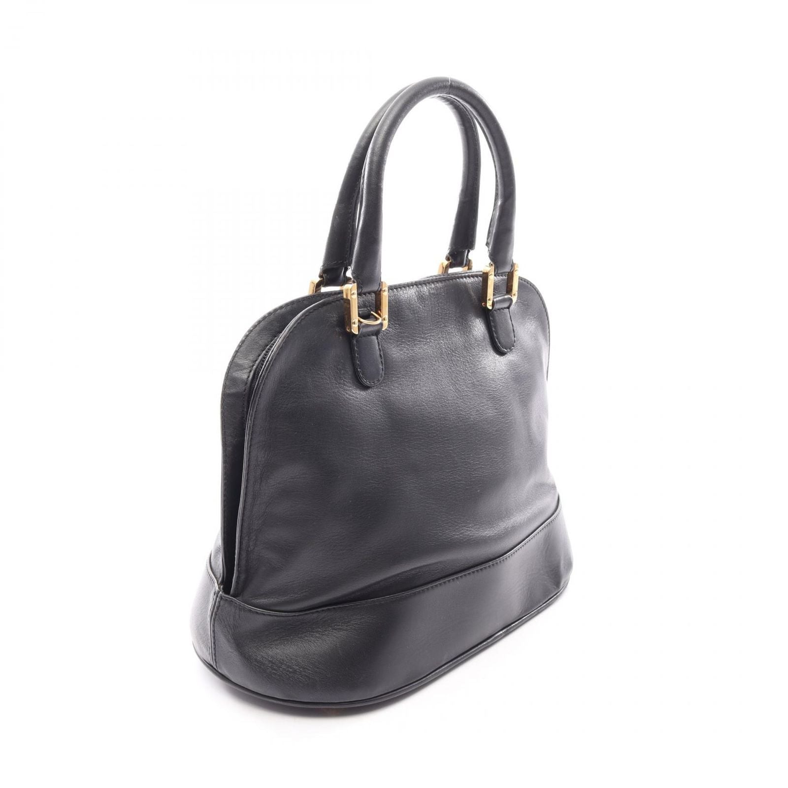 Loewe Handbag Anagram 2-Way Black Leather Hand — view 2