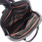 Loewe Handbag Anagram 2-Way Black Leather Hand — view 3