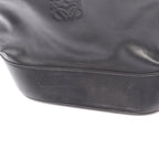 Loewe Handbag Anagram 2-Way Black Leather Hand — view 9