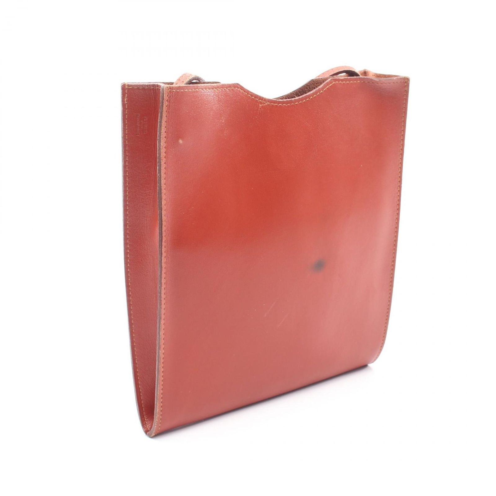 Hermes Shoulder Bag Omenitu Brick Brown Calf — view 2