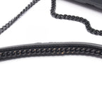 Dior Handbag Lady Mini 2-Way Black Leather Cannage Tote — view 9