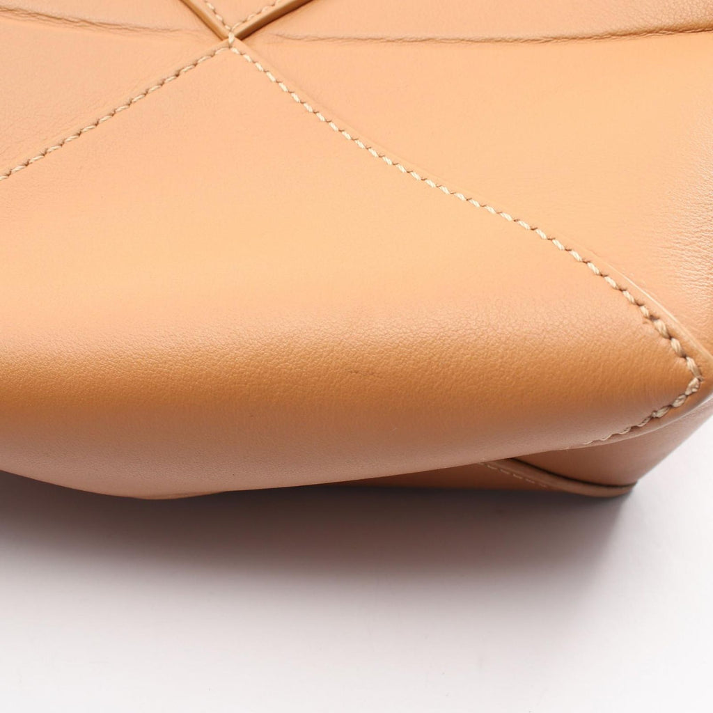 Loewe Handbag Puzzle Fold Mini Brown Leather Tote — view 9