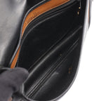 Dior Shoulder Bag Logo Black Brown Leather — view 3