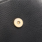 Dior Shoulder Bag Logo Black Brown Leather — view 5