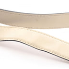 Celine Shoulder Bag Logo Ivory Leather Horsebit — view 8