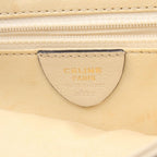 Celine Shoulder Bag Logo Ivory Leather Horsebit — view 4