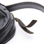 Celine Shoulder Bag Carriage Black Leather — view 6