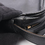 Celine Shoulder Bag Carriage Black Leather — view 9