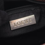 Loewe Shoulder Bag Anagram Dark Brown Leather — view 4