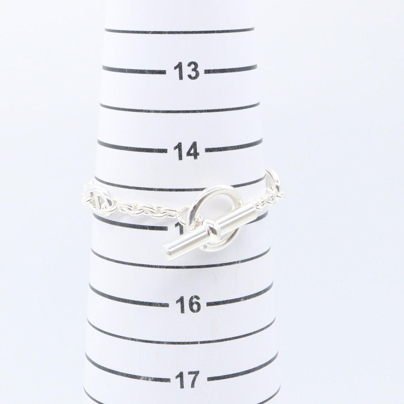 Hermes Bracelet Chaine D'ancre Farandole 14.5 cm 925 Sterling Silver — view 6