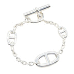 Hermes Bracelet Chaine D'ancre Farandole 14.5 cm 925 Sterling Silver — view 2