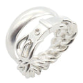 Hermes Ring Book le Cellier Inflexible 925 Sterling Silver