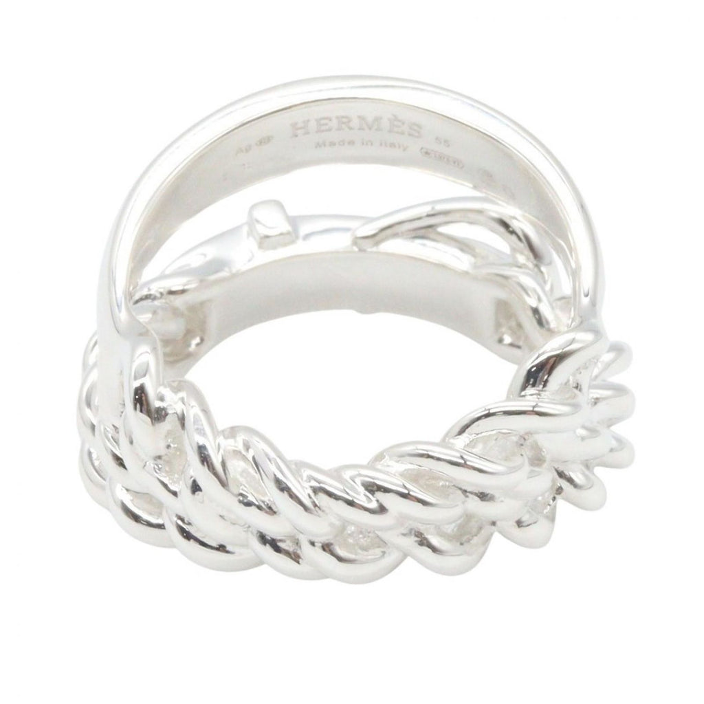 Hermes Ring Book le Cellier Inflexible 925 Sterling Silver — view 3