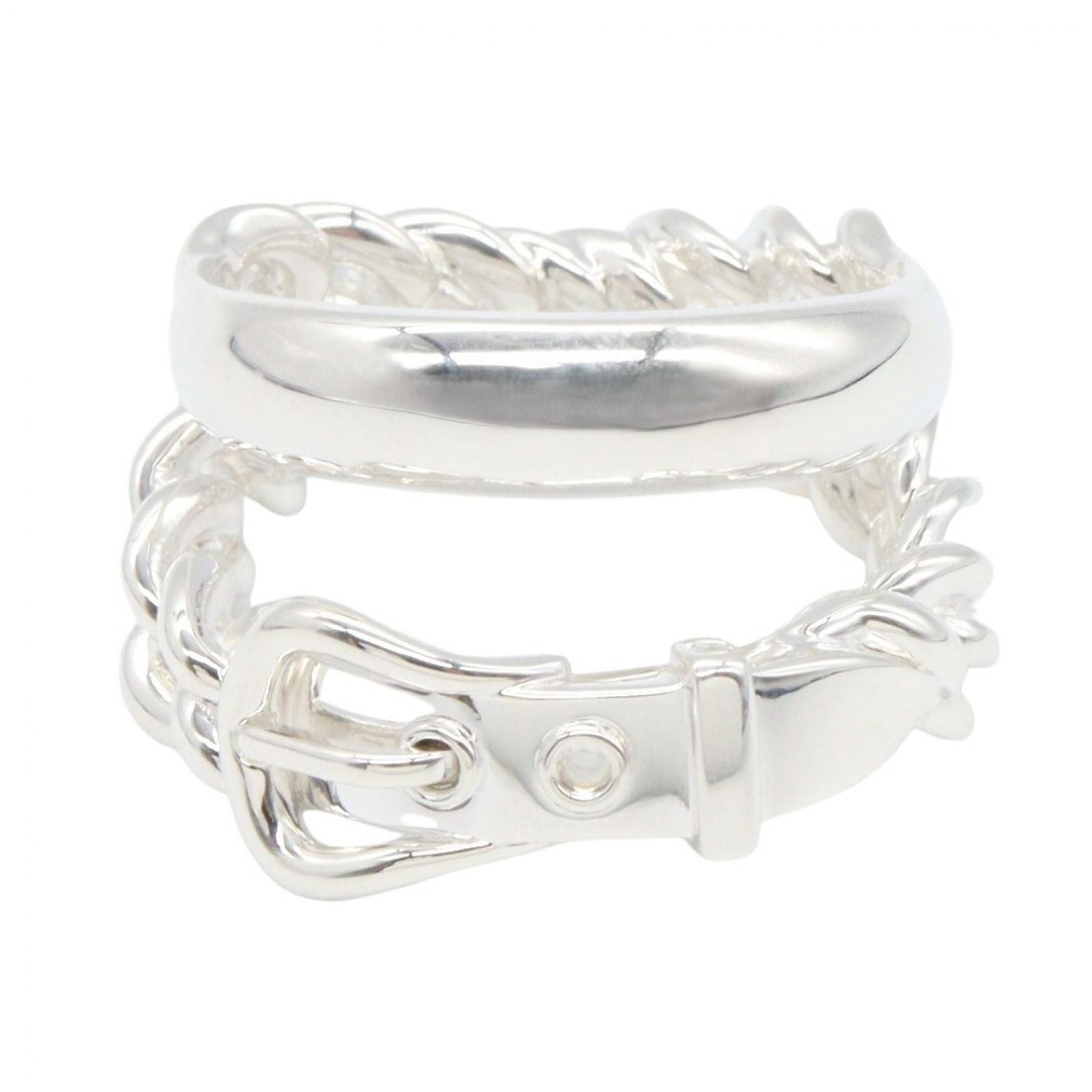 Hermes Ring Book le Cellier Inflexible 925 Sterling Silver — view 2