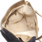 Gucci Handbag Bree GG Canvas 2-Way Beige Gold Shoulder — view 3