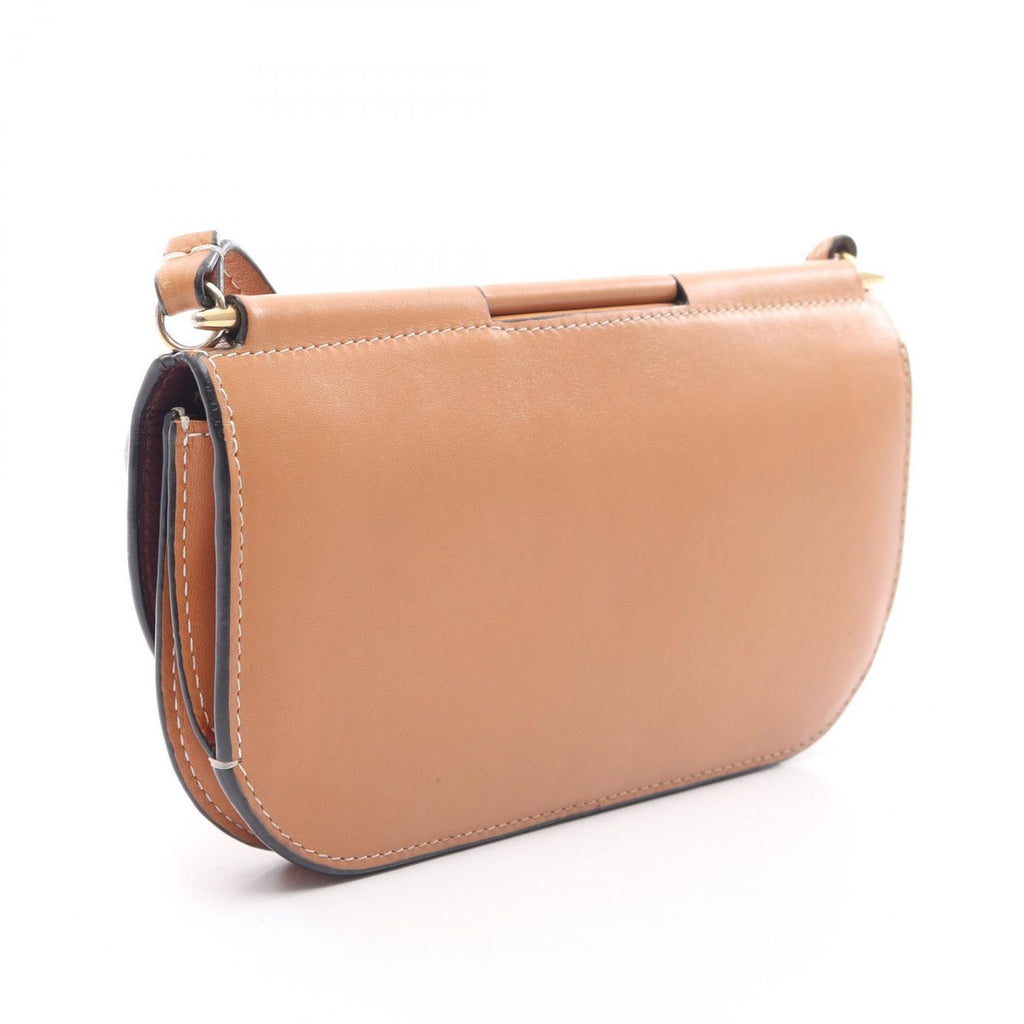 Loewe Shoulder Bag Gate Pochette Wallet Brown Leather — view 2