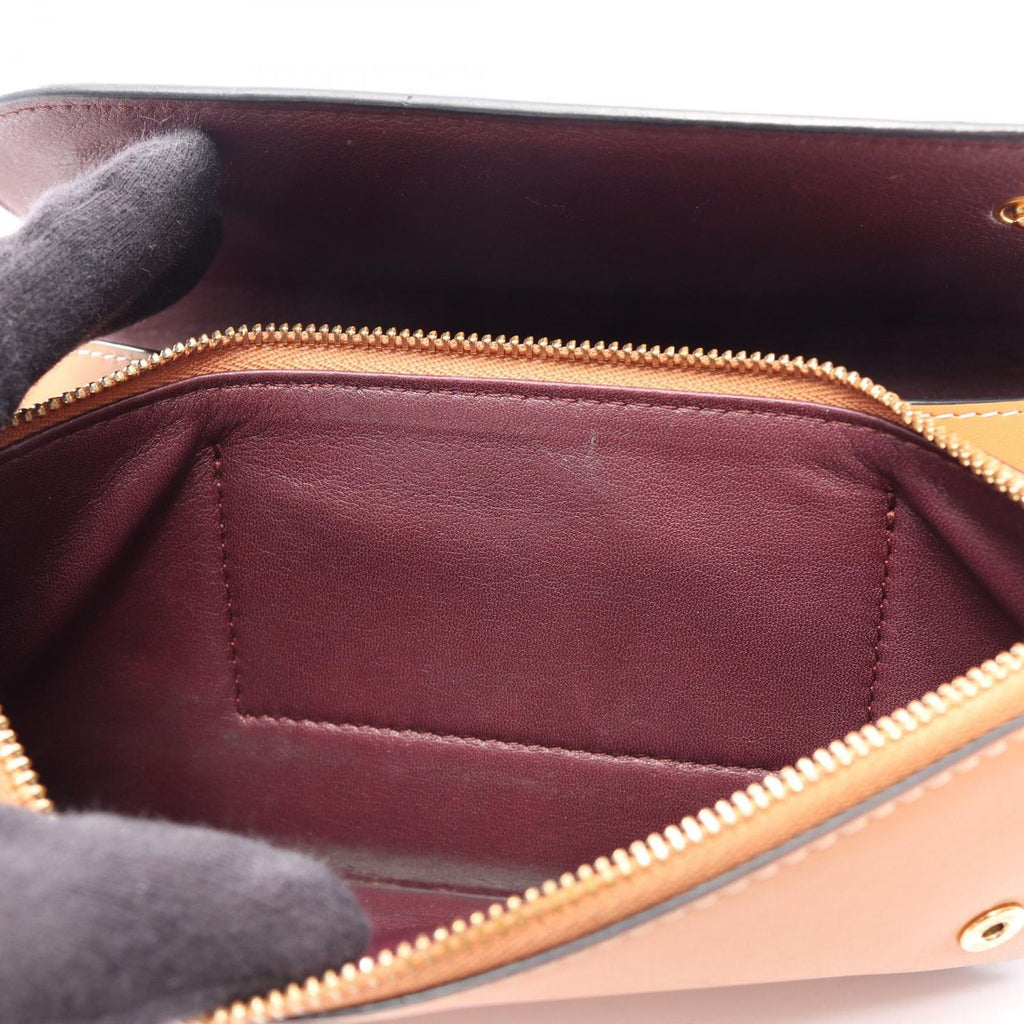 Loewe Shoulder Bag Gate Pochette Wallet Brown Leather — view 6