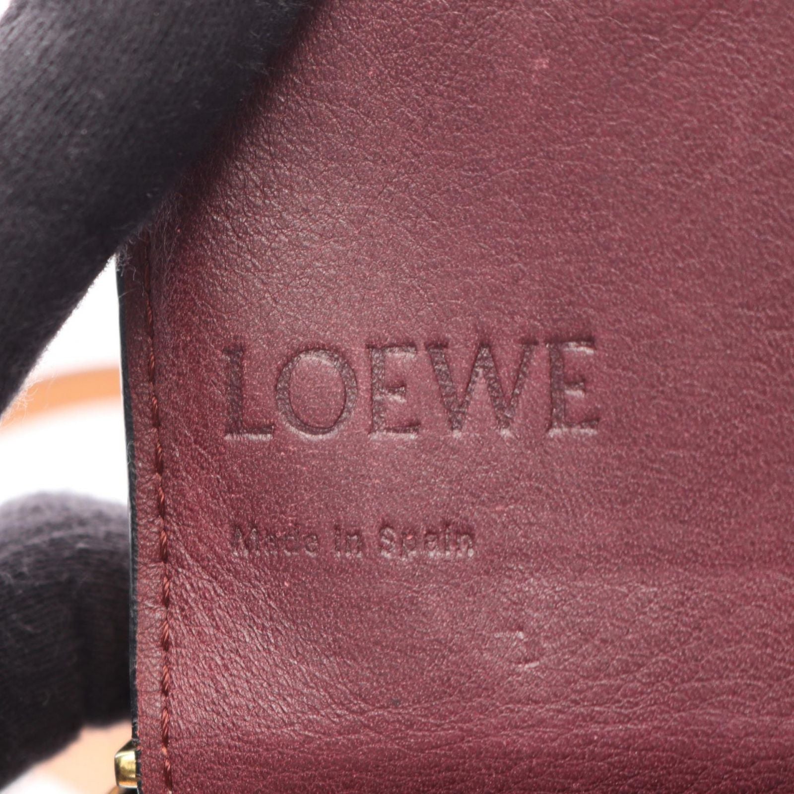 Loewe Shoulder Bag Gate Pochette Wallet Brown Leather — view 4