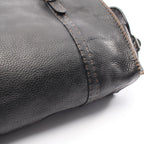 Fendi Shoulder Bag Selleria Black Leather — view 5