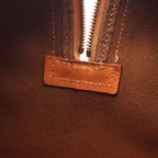 Celine Handbag Macadam Brown Canvas Leather Mini Boston — view 5
