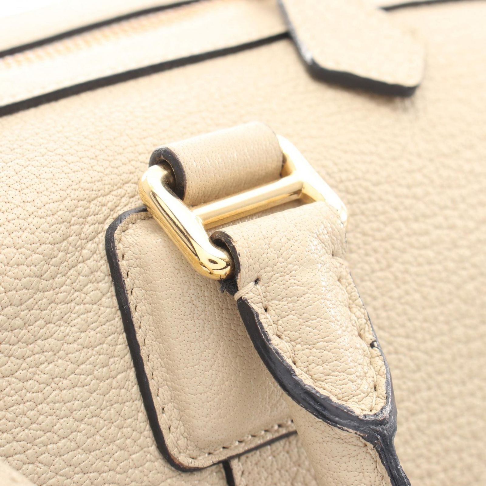 Loewe Handbag Paseo Bag 2-Way Ivory Leather Pasena Hand — view 7