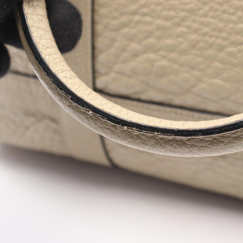 Loewe Handbag Paseo Bag 2-Way Ivory Leather Pasena Hand — view 9