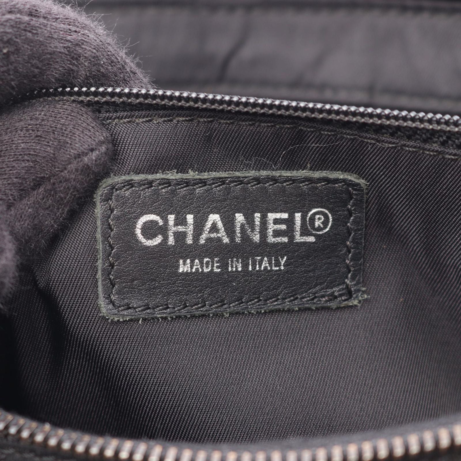 Chanel Backpack New Travel Line Black Leather — view 4