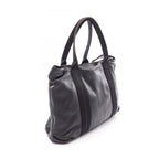 Hermes Handbag Caravan Horizontal MM 2-Way Black Leather — view 2