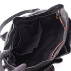 Hermes Handbag Caravan Horizontal MM 2-Way Black Leather — view 3