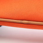 Hermes Pouch Bolide Mini 02 Orange Faux Canvas — view 5