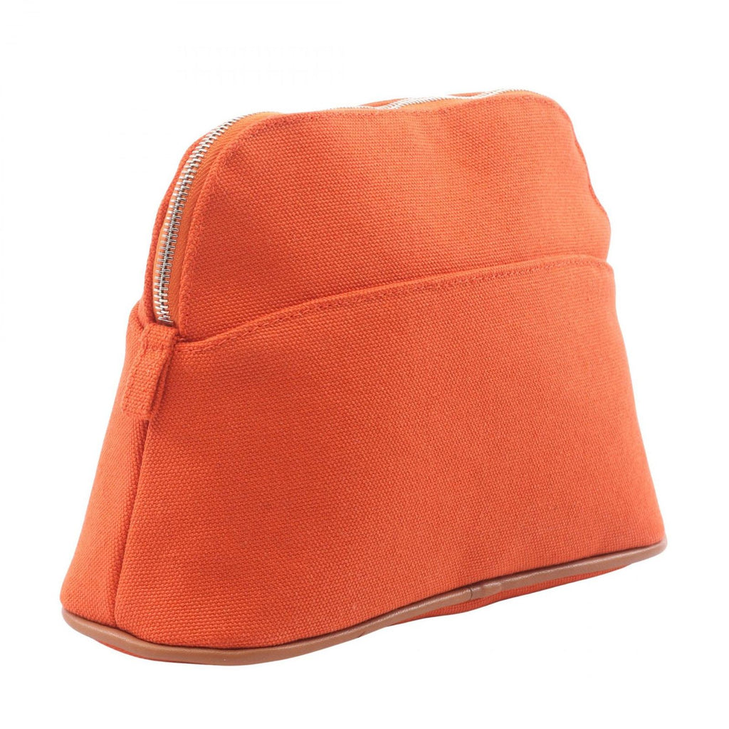 Hermes Pouch Bolide Mini 02 Orange Faux Canvas — view 2