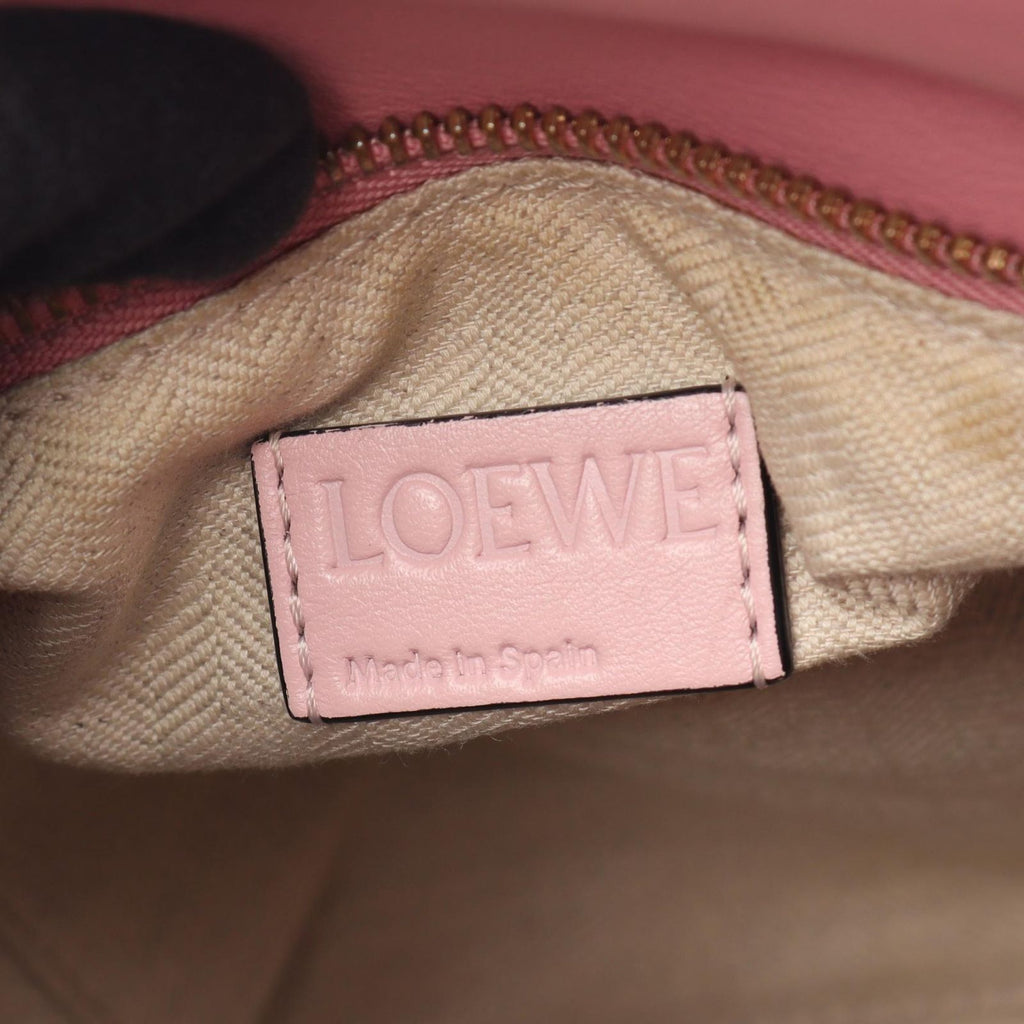 Loewe Handbag Puzzle Bag 2-Way Pink Leather — view 4