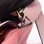 Loewe Handbag Puzzle Bag 2-Way Pink Leather — view 8