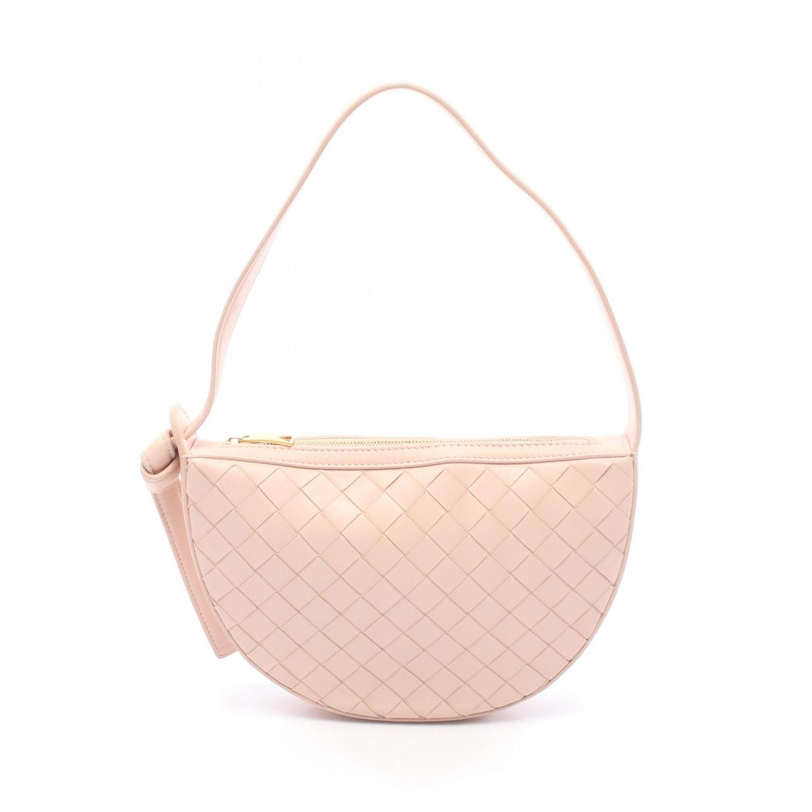 Bottega Veneta Handbag Intrecciato Mini Sunrise Baby Pink Lambskin