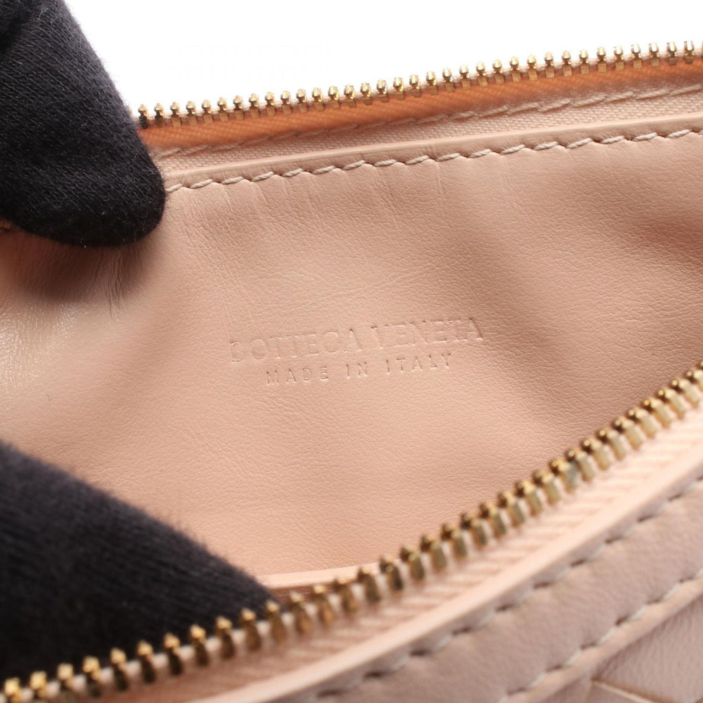 Bottega Veneta Handbag Intrecciato Mini Sunrise Baby Pink Lambskin — view 4