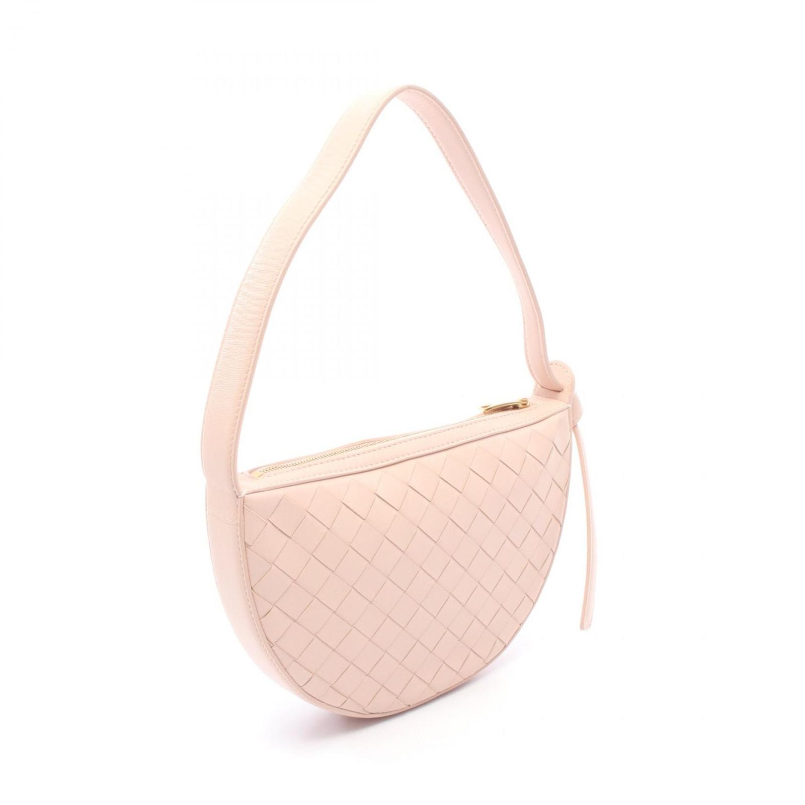 Bottega Veneta Handbag Intrecciato Mini Sunrise Baby Pink Lambskin — view 2