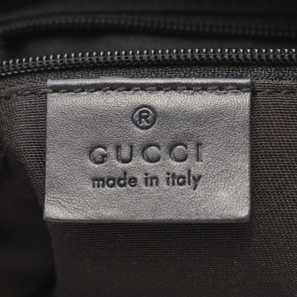 Gucci Shoulder Bag Sherry Line GG Canvas Beige Navy — view 4