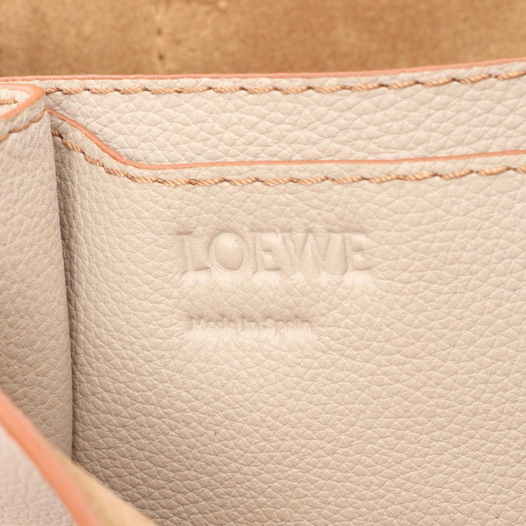 Loewe Shoulder Bag Barcelona Soft 2-Way Gray Leather — view 4