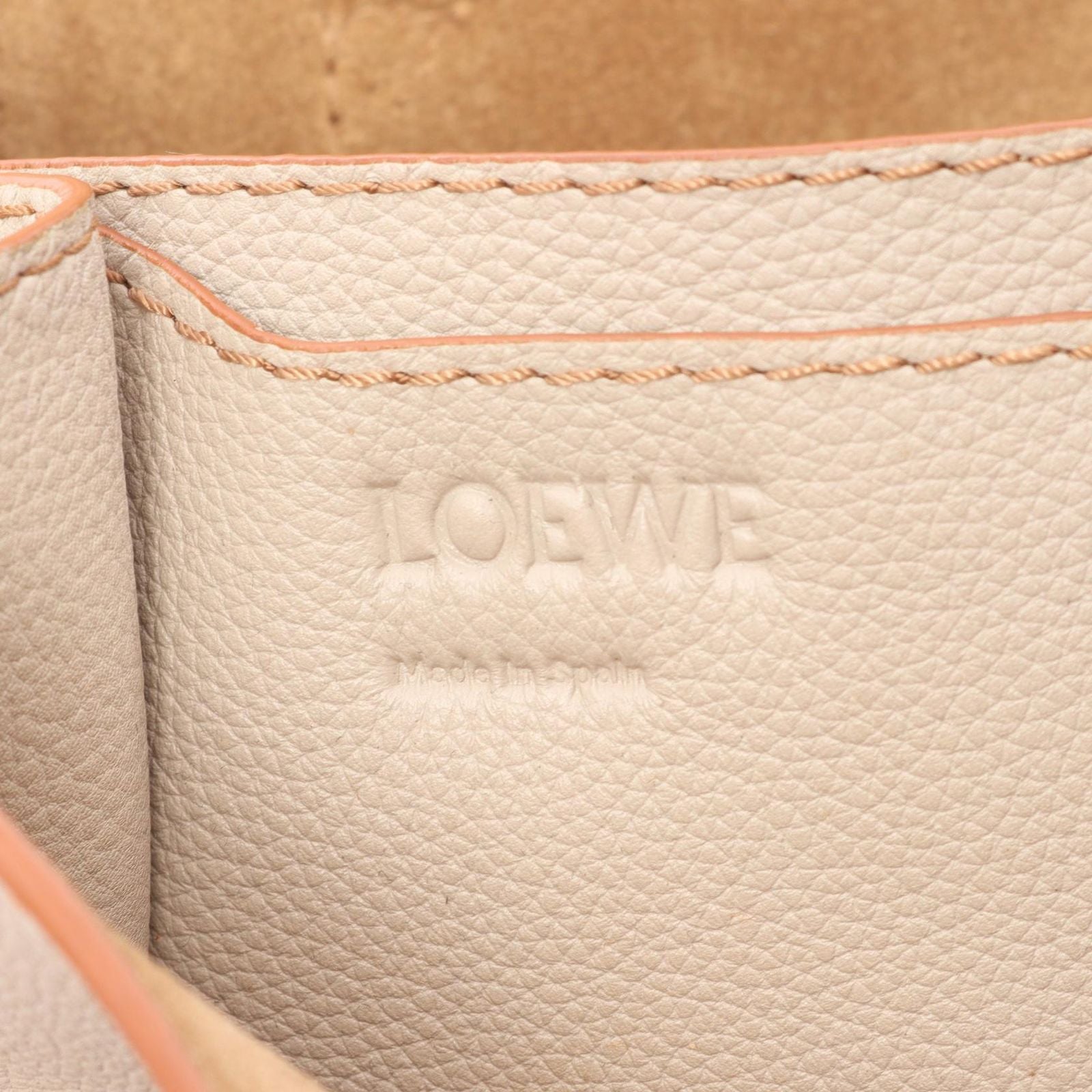Loewe Shoulder Bag Barcelona Soft 2-Way Gray Leather — view 4