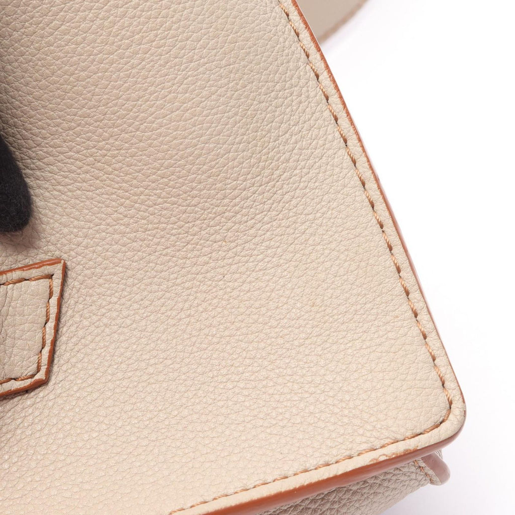 Loewe Shoulder Bag Barcelona Soft 2-Way Gray Leather — view 8