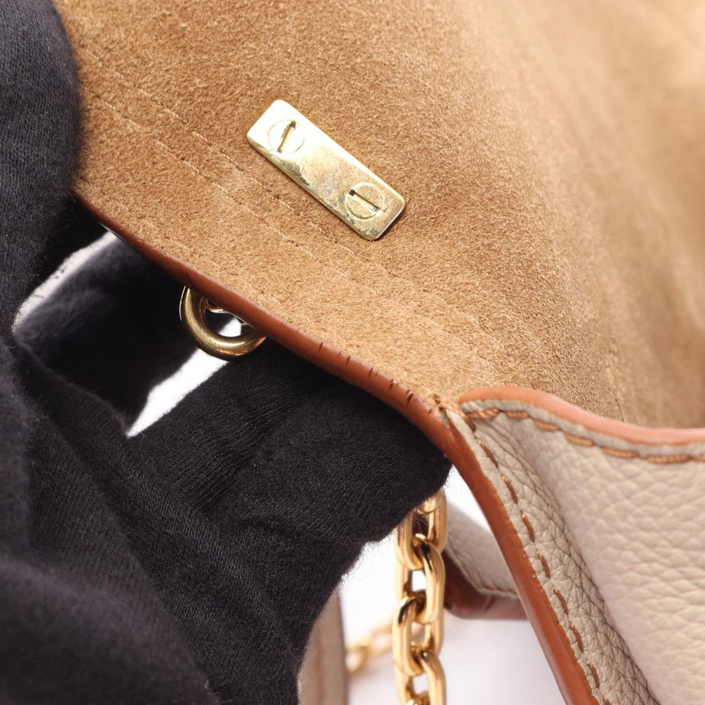 Loewe Shoulder Bag Barcelona Soft 2-Way Gray Leather — view 5