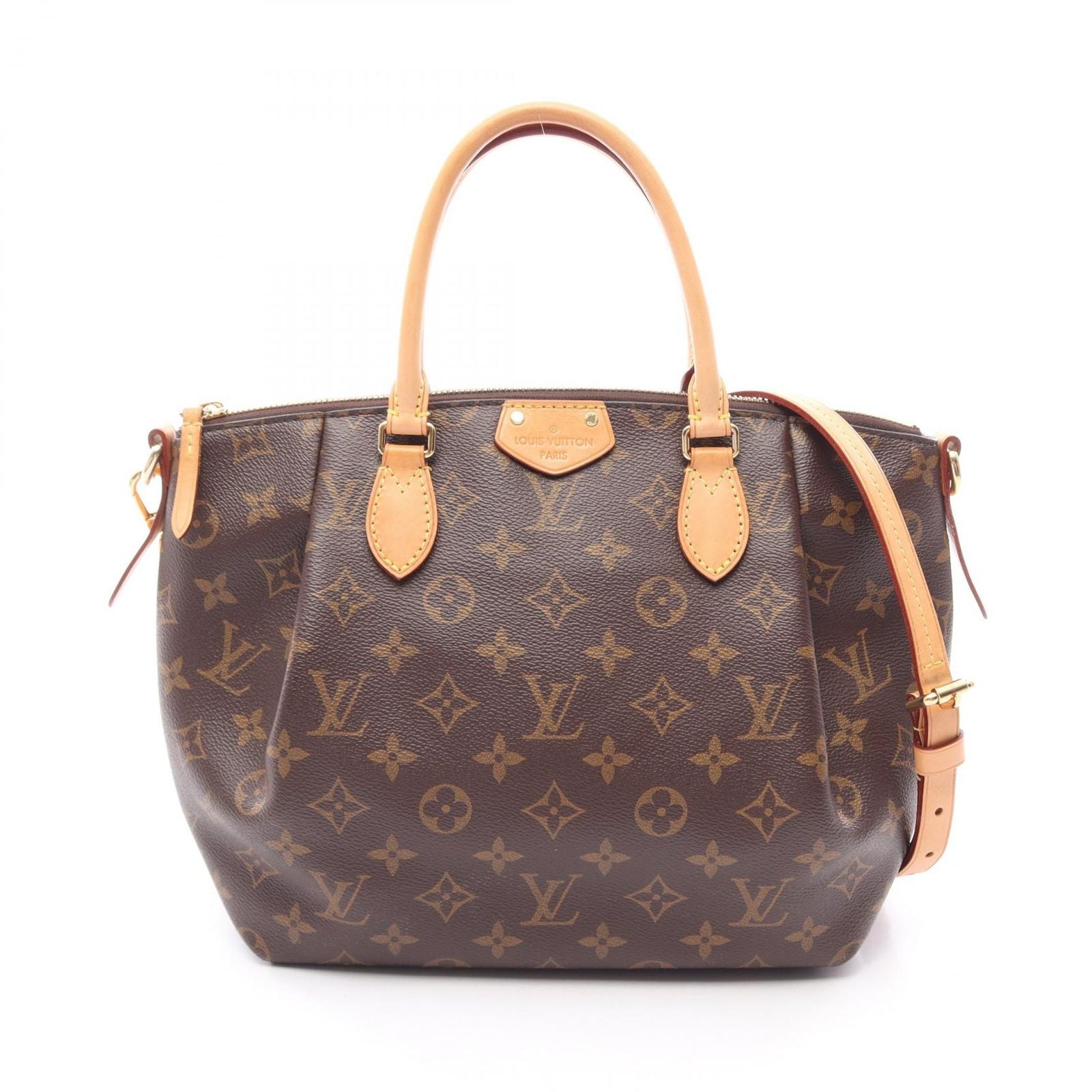 Louis Vuitton Handbag Turenne PM 2-Way Canvas Leather