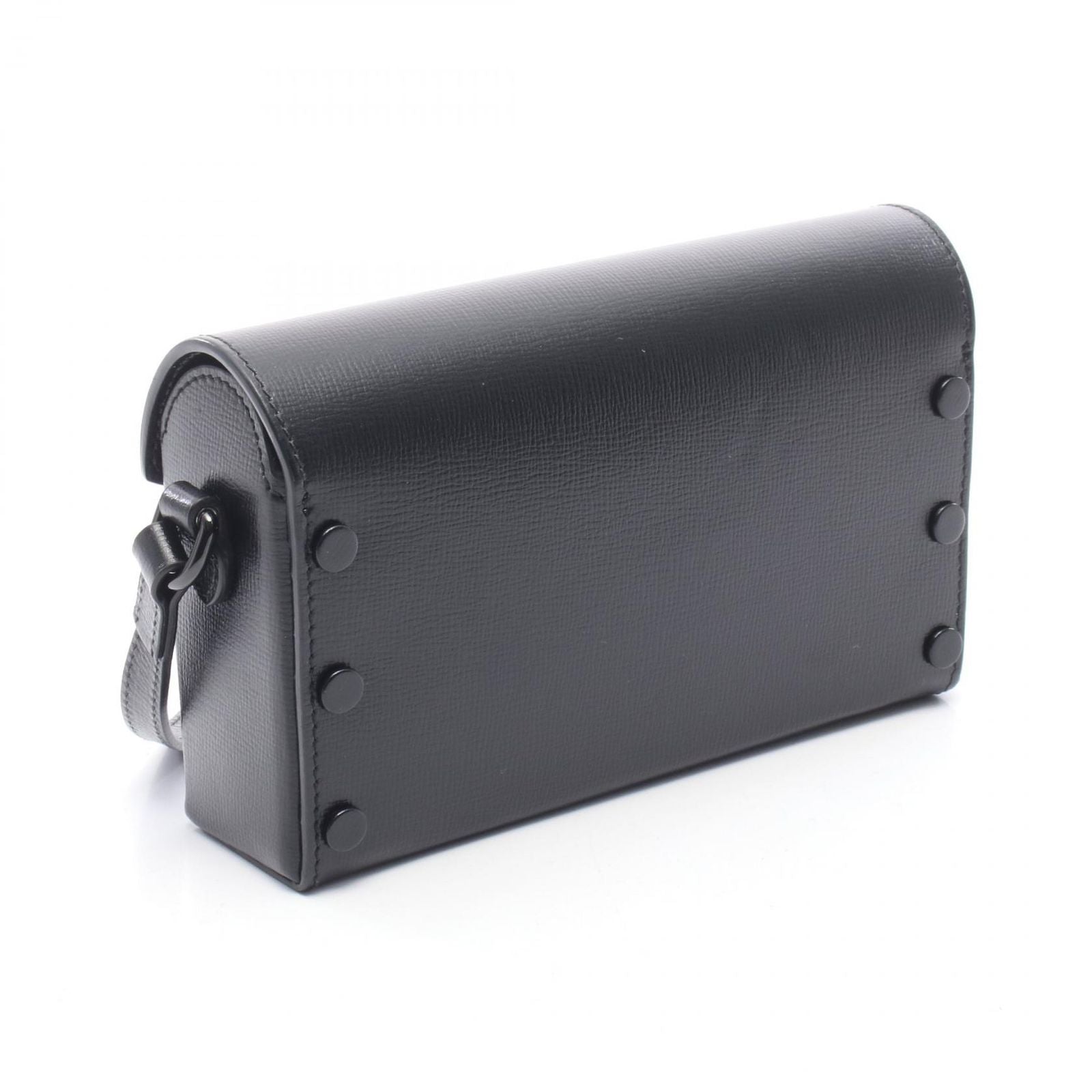 Gucci Shoulder Bag Horsebit Black Leather Mini — view 2