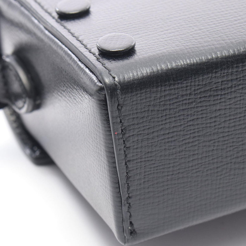 Gucci Shoulder Bag Horsebit Black Leather Mini — view 5