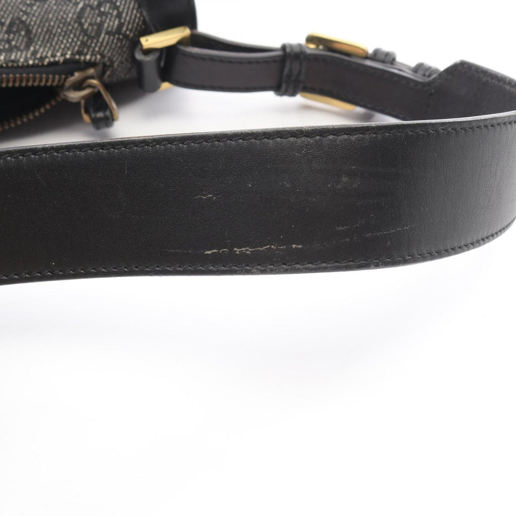 Gucci Shoulder Bag GG Pattern Black Denim Mini — view 7