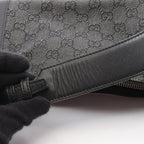Gucci Shoulder Bag GG Pattern Black Denim Mini — view 9