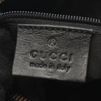 Gucci Shoulder Bag GG Pattern Black Denim Mini — view 4