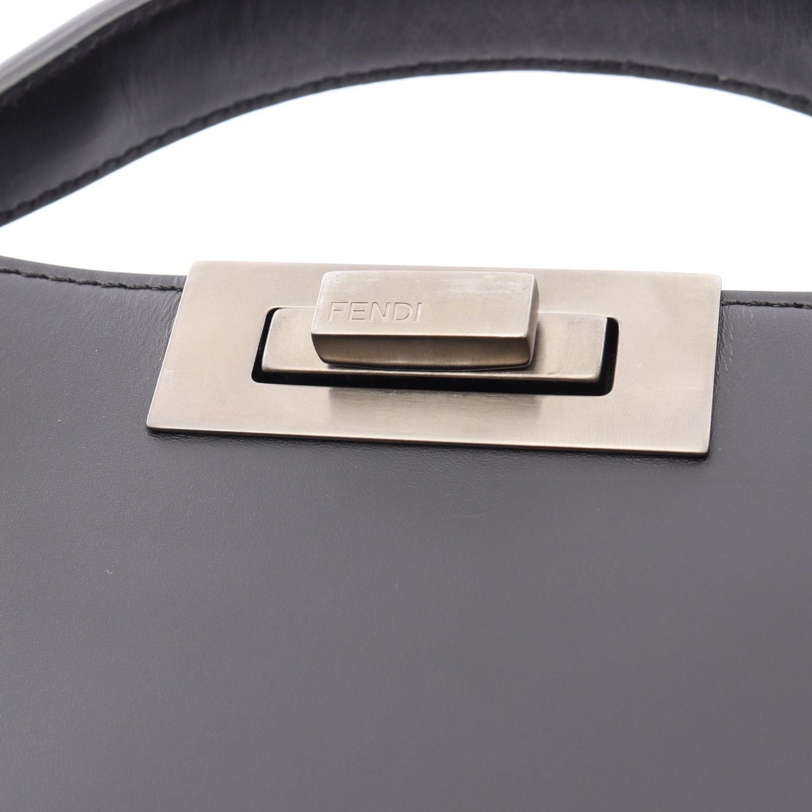 Fendi Handbag Peekaboo ISeeU 2-Way Black Leather — view 7
