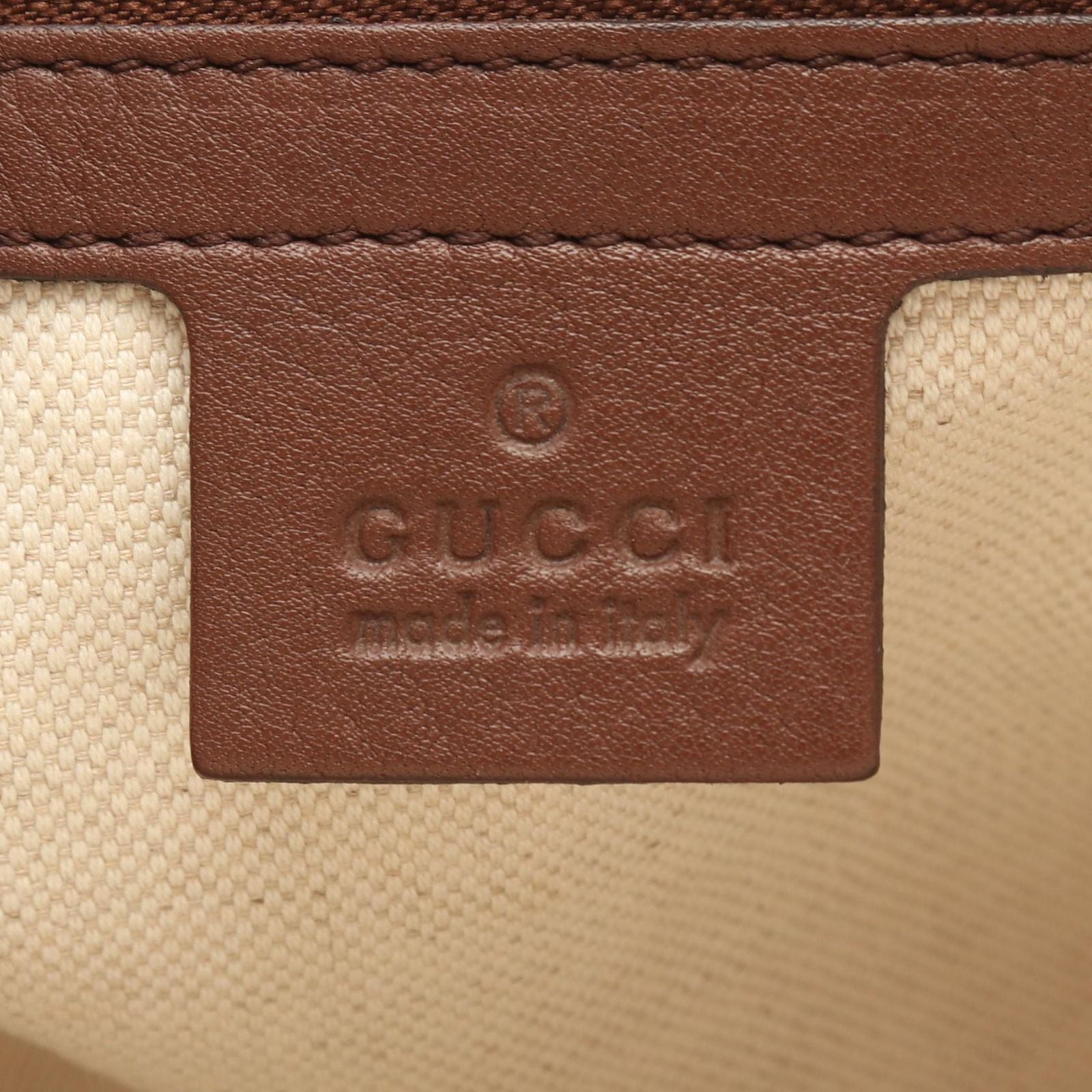 Gucci Briefcase Interlocking 2-Way Brown Leather — view 4